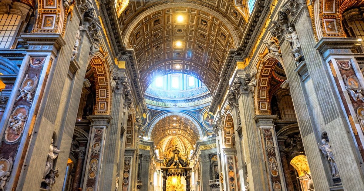 What are some other places like St. Peter’s Basilica in Europe?