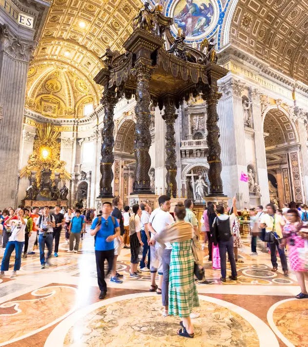 st peter's basilica audio guide